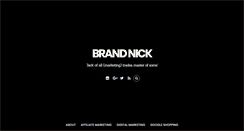 Desktop Screenshot of brandnick.com